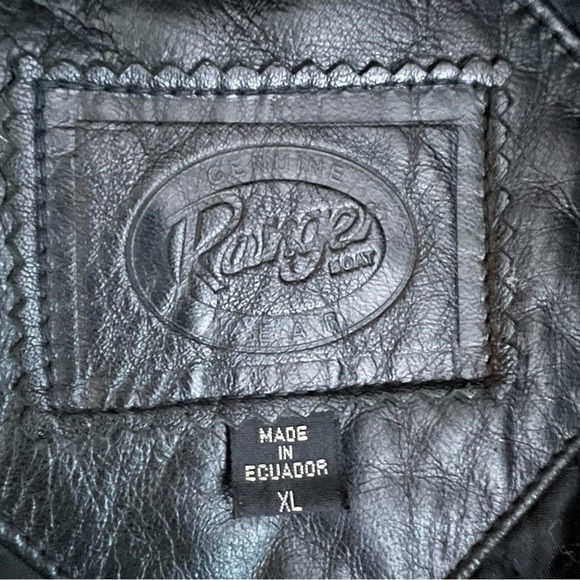 Ranger Boats Men’s Leather Insulated Bomber Style Logo Jacket XL Unique … - Picture 12 of 16